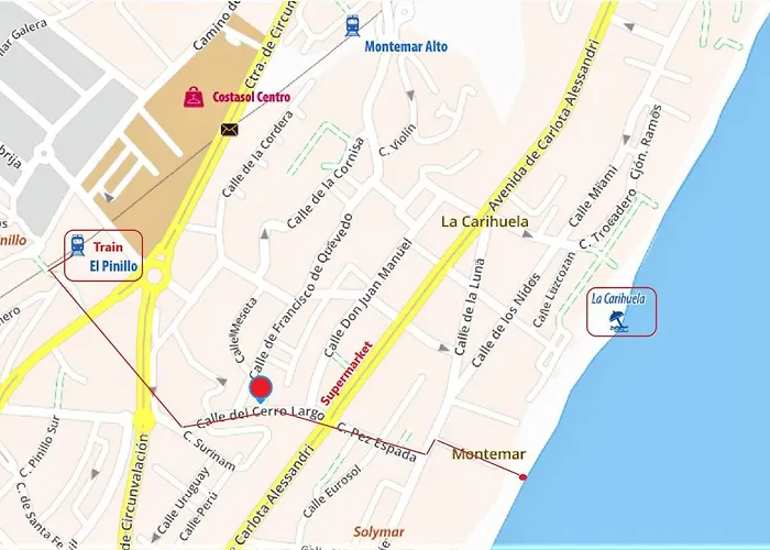 Shiny With Pool & Carihuela At 500m